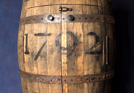 Bourbon Barrel Cabinet